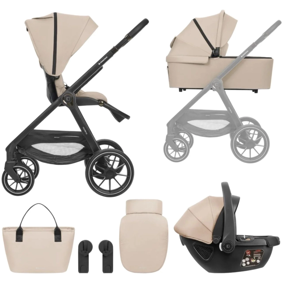 KikkaBoo Modena Beige KikkaBoo Modena Beige
